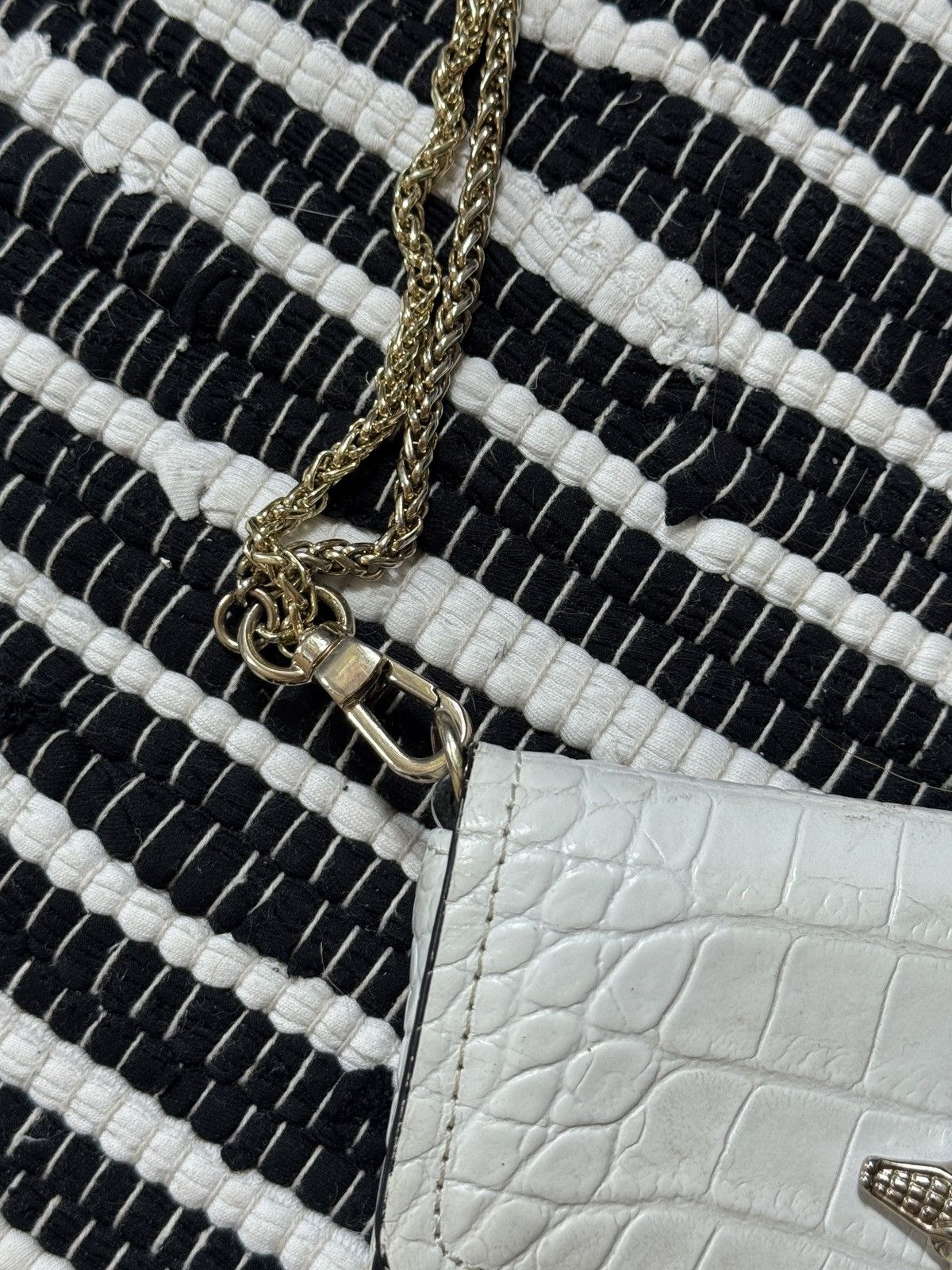 Cavalli Class VINTAGE CAVALLI CLASS CROCODILE MINI BAG Size ONE SIZE - 4 Thumbnail