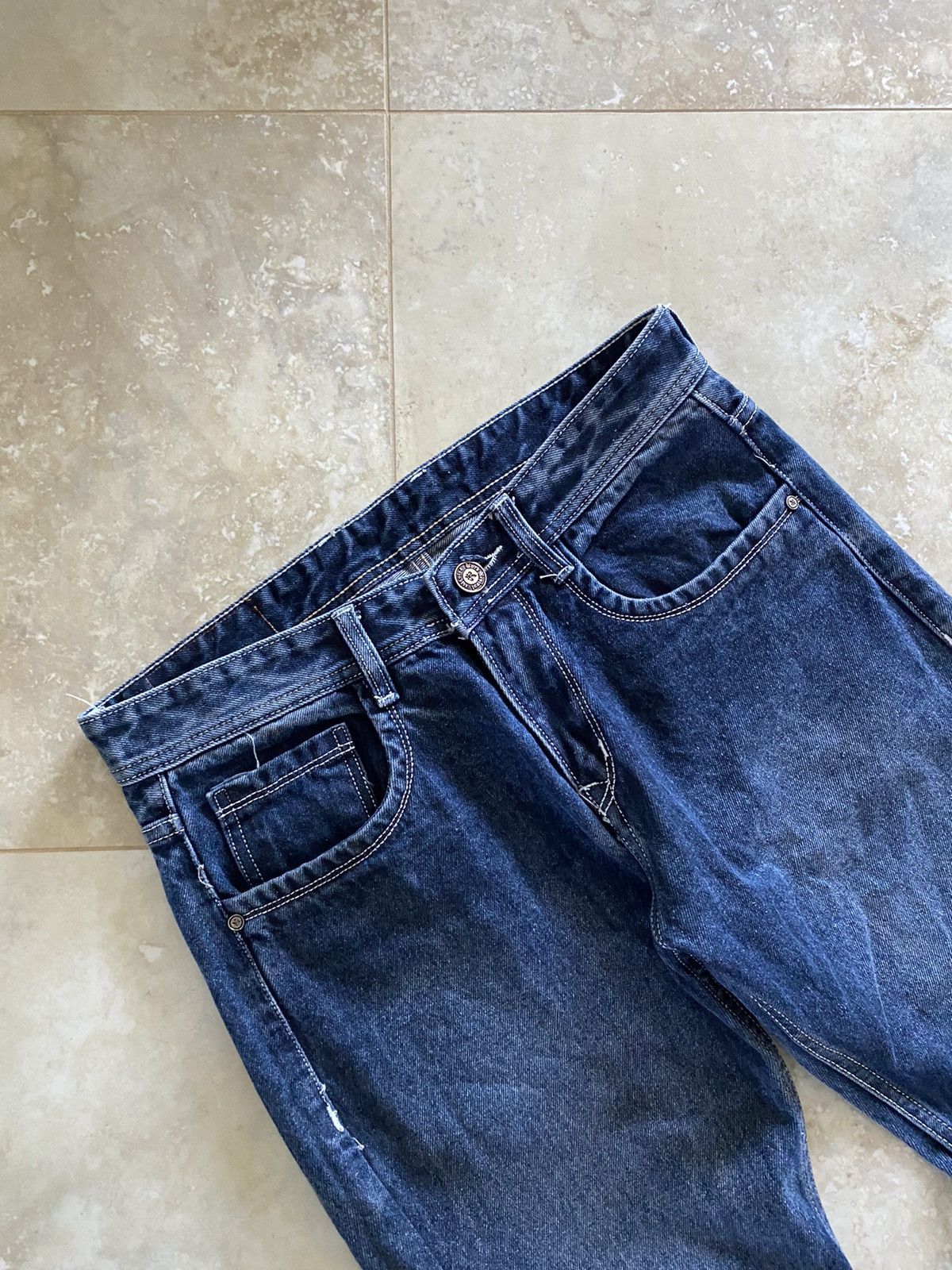 Rock Revival Vintage Rock Revival Big Logo Straight Leg Jeans Y2K Street Size US 30 / EU 46 - 9 Thumbnail