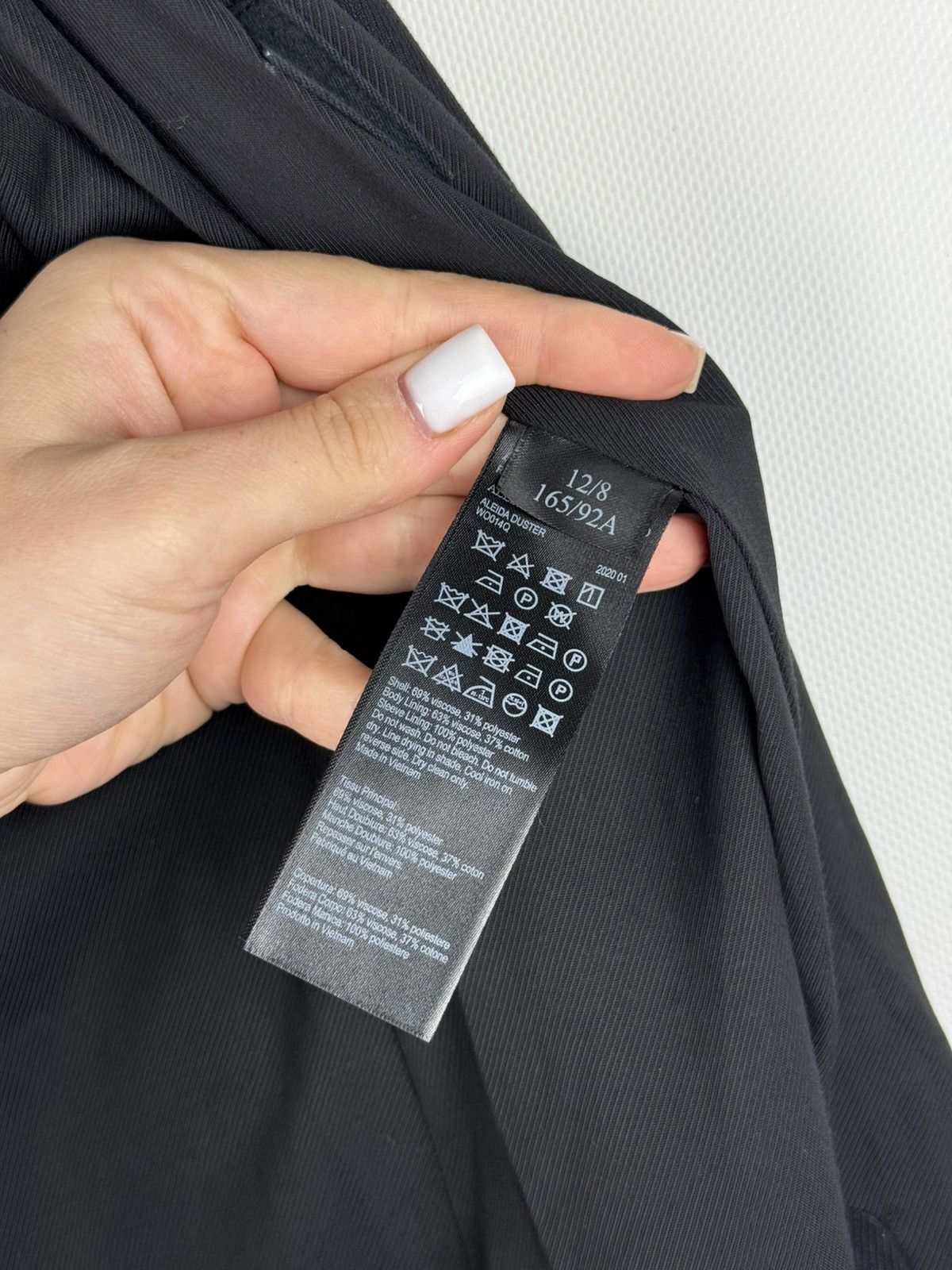 Allsaints Allsaints Aleida Duster Single Breasted Viscose Coat Jacket Size M / US 6-8 / IT 42-44 - 20 Thumbnail