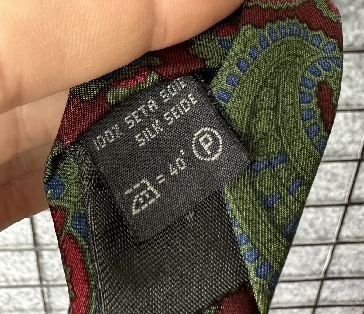 Ermenegildo Zegna Ermenegildo Zegna Vintage Paisley Pattern Silk Tie Size OS Size ONE SIZE - 6 Thumbnail