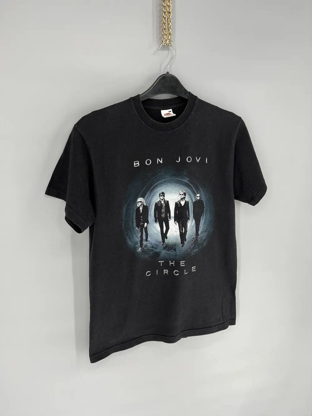 Band Tees 2010 Bon Jovi The Circle Tour Band Tee Size M Size US M / EU 48-50 / 2 - 2 Thumbnail