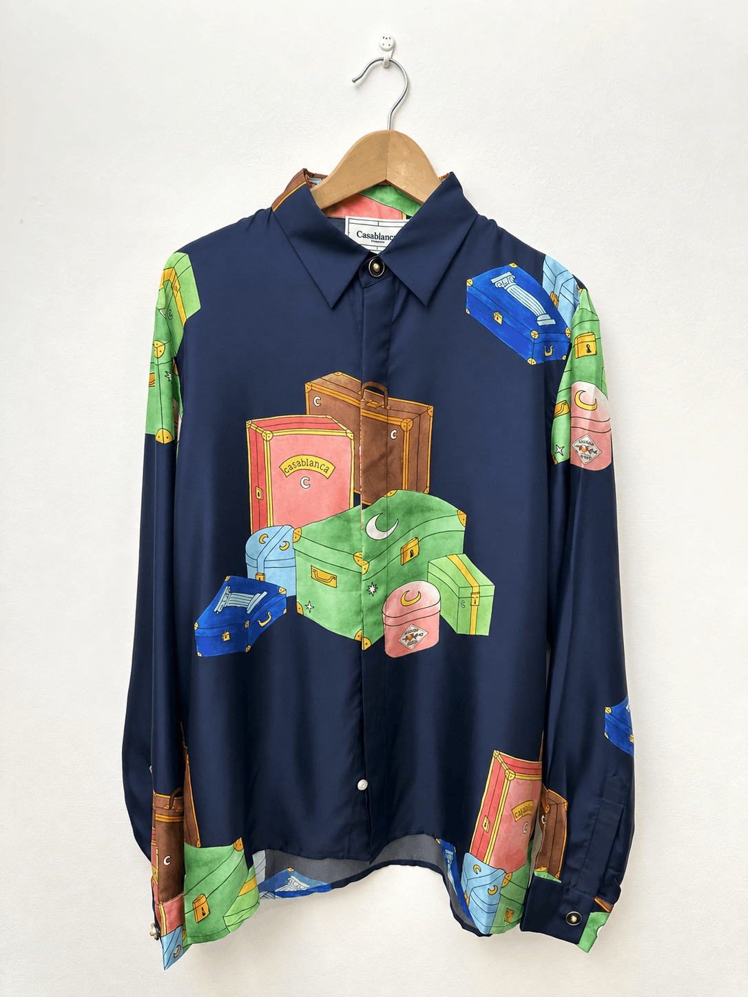 Harvey Nichols Exclusive (2019 Archive) Trunks Silk Shirt