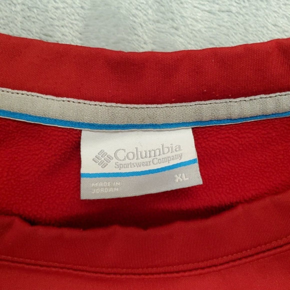 Vintage Columbia Shirt Mens XL Red Long Sleeve Pullover Crewneck Outdoor Performance Sweatshirt Mock Fleece Moisture Wicking Breathing Size US XL / EU 56 / 4 - 3 Thumbnail