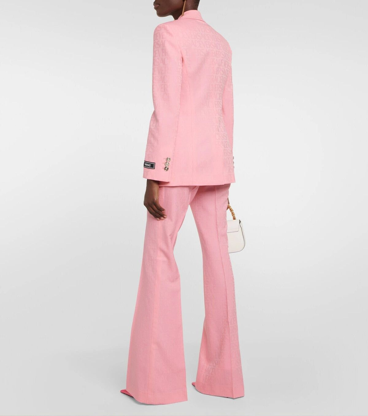 Versace o1y0226 Blazer in Pink Size S / US 4 / IT 40 - 4 Thumbnail