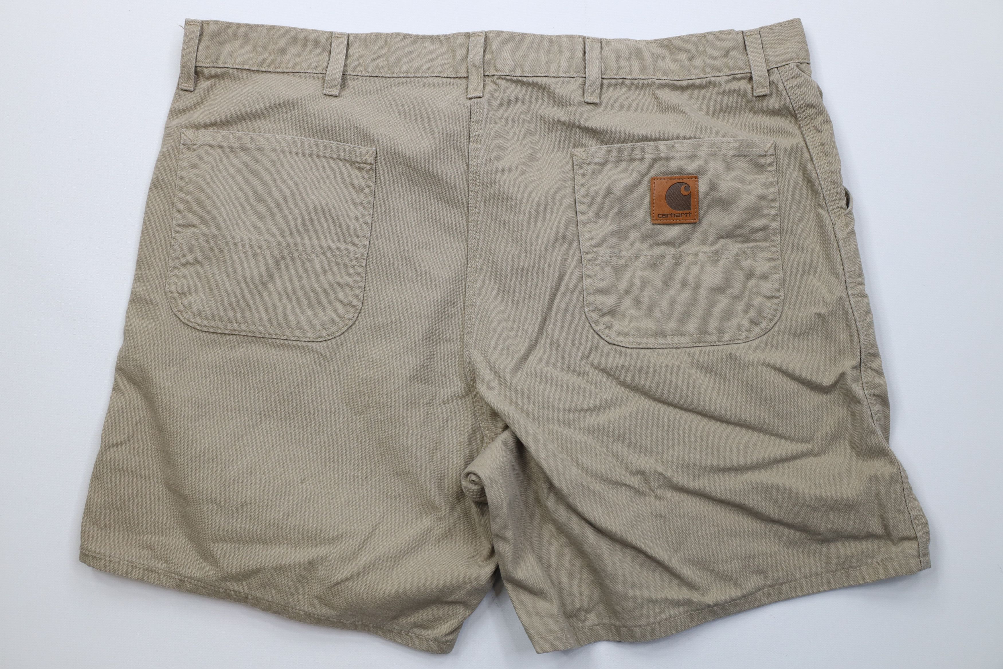 Carhartt Vintage Y2K 2000 Carhartt Above Knee Canvas Shorts Beige USA Size US 44 / EU 60 - 7 Thumbnail