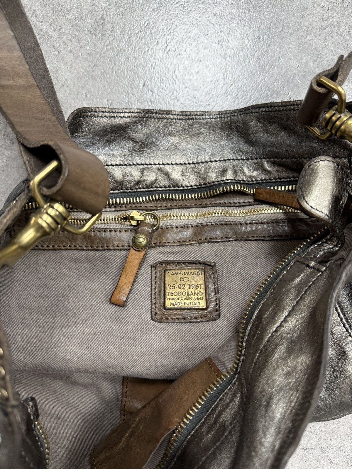 Campomaggi Vintage Campomaggi 25.02.1961 Belt Bag Retro Japan Style Size ONE SIZE - 8 Thumbnail