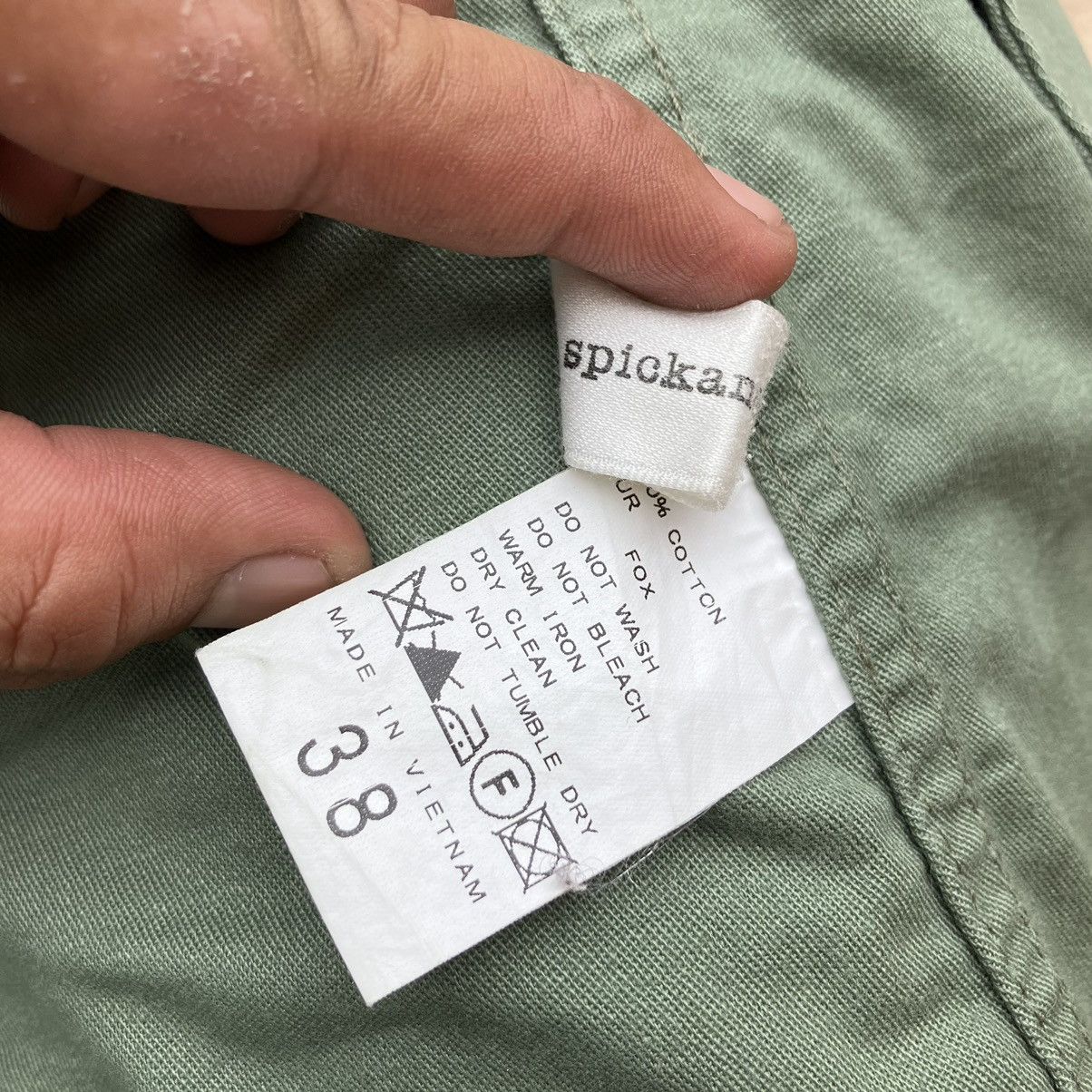 Other SPIOKANDSPAN FISHTAIL OLIVE GREEN JACKET Size M / US 6-8 / IT 42-44 - 6 Thumbnail