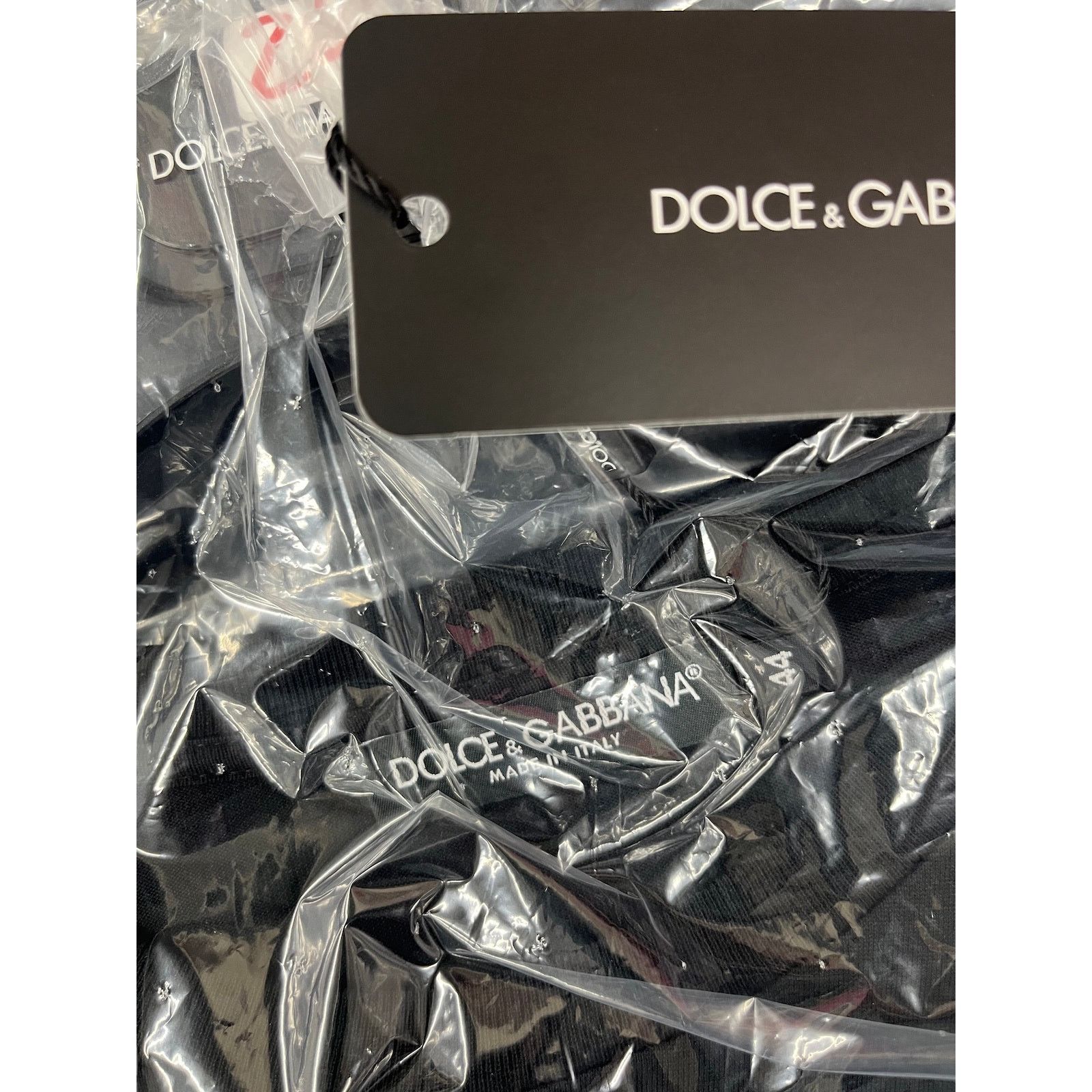Dolce & Gabbana Dolce & Gabbana Black Tassel Trimmings Jersey T-Shirt IT 48 Size XL / US 12-14 / IT 48-50 - 11 Thumbnail
