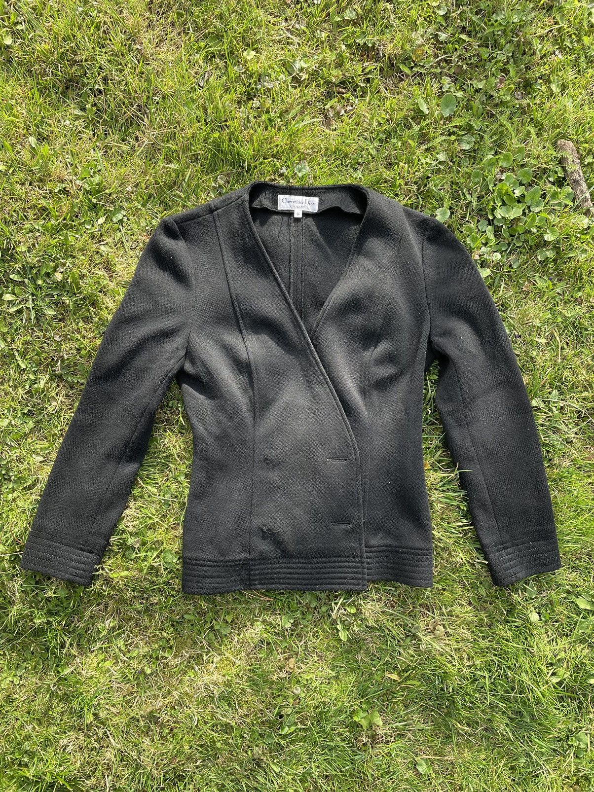 image of Christian Dior Monsieur Vintage Dior Jacket in Black, Women's (Size Small)