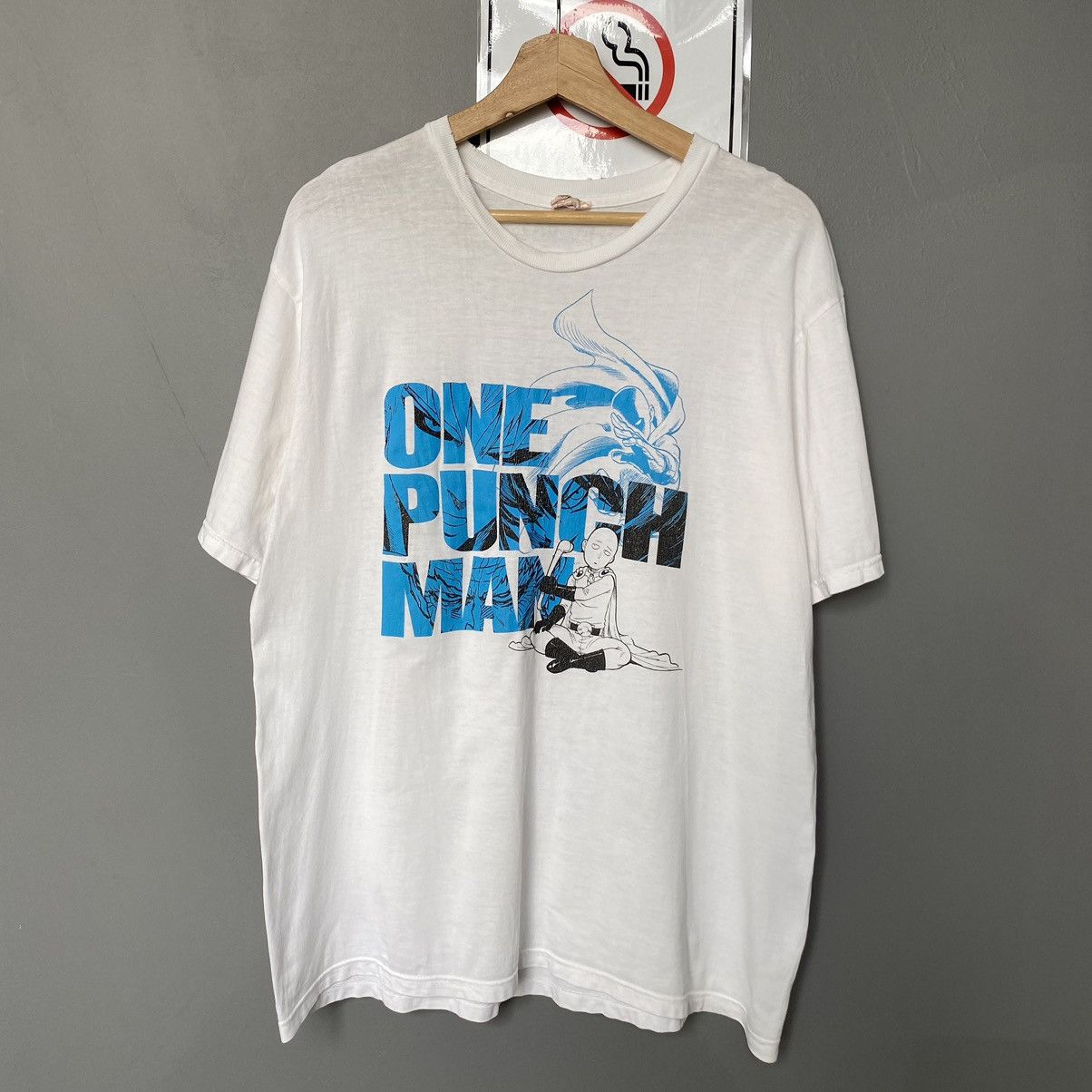 Anime Thrashed One Punch Man Japanese Anime ERD GRUNGE TSHIRT Size US XL / EU 56 / 4 - 1 Thumbnail