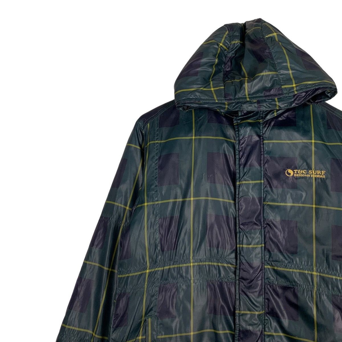 Japanese Brand T&C SURF Designs Checked Light Hoodie Jacket Youth #1064-C48 Size US S / EU 44-46 / 1 - 6 Thumbnail