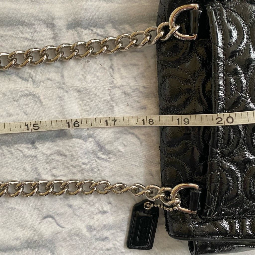 Coach Coach mini shoulder/crossbody bag w/twist latch closure w/satin inner lining Size ONE SIZE - 10 Thumbnail