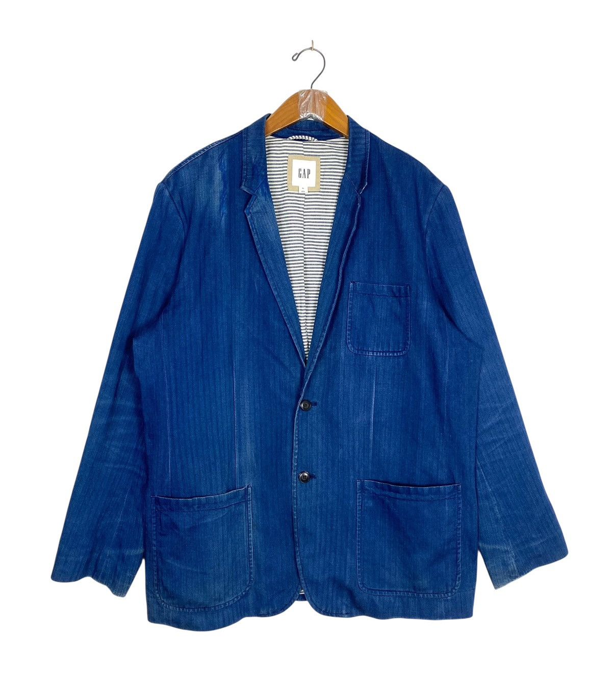 Gap Rare‼️ Gap Denim Sport Coat Size US L / EU 52-54 / 3 - 1 Thumbnail
