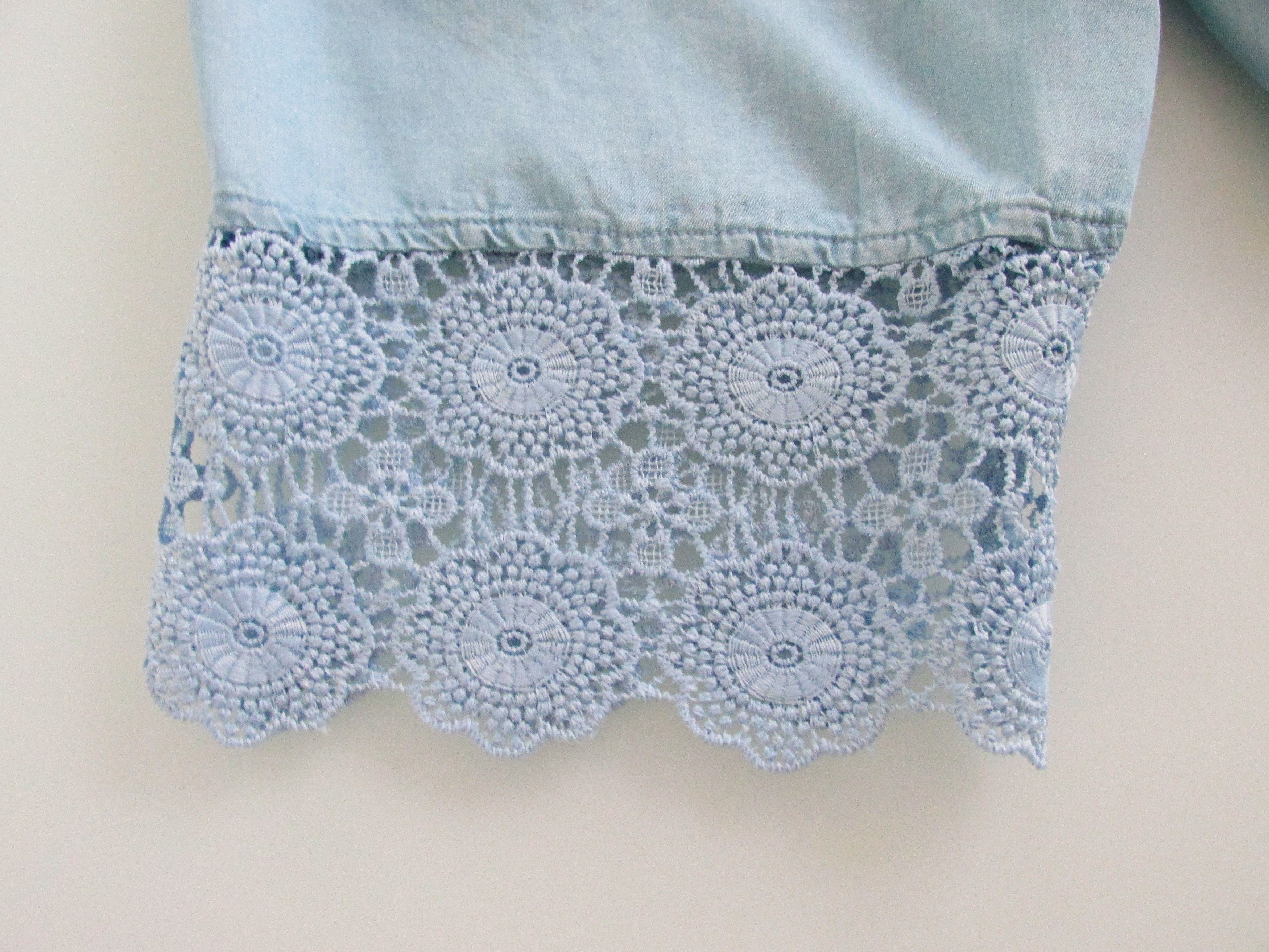 Other Soho Jeans (NY & Co.) Off The Shoulder Blouse Size Medium Size M / US 6-8 / IT 42-44 - 4 Thumbnail