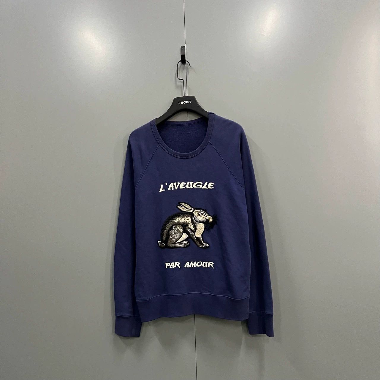 Gucci Gucci Rabbit Logo Embroidered Sweatshirt Size US M / EU 48-50 / 2 - 1 Thumbnail