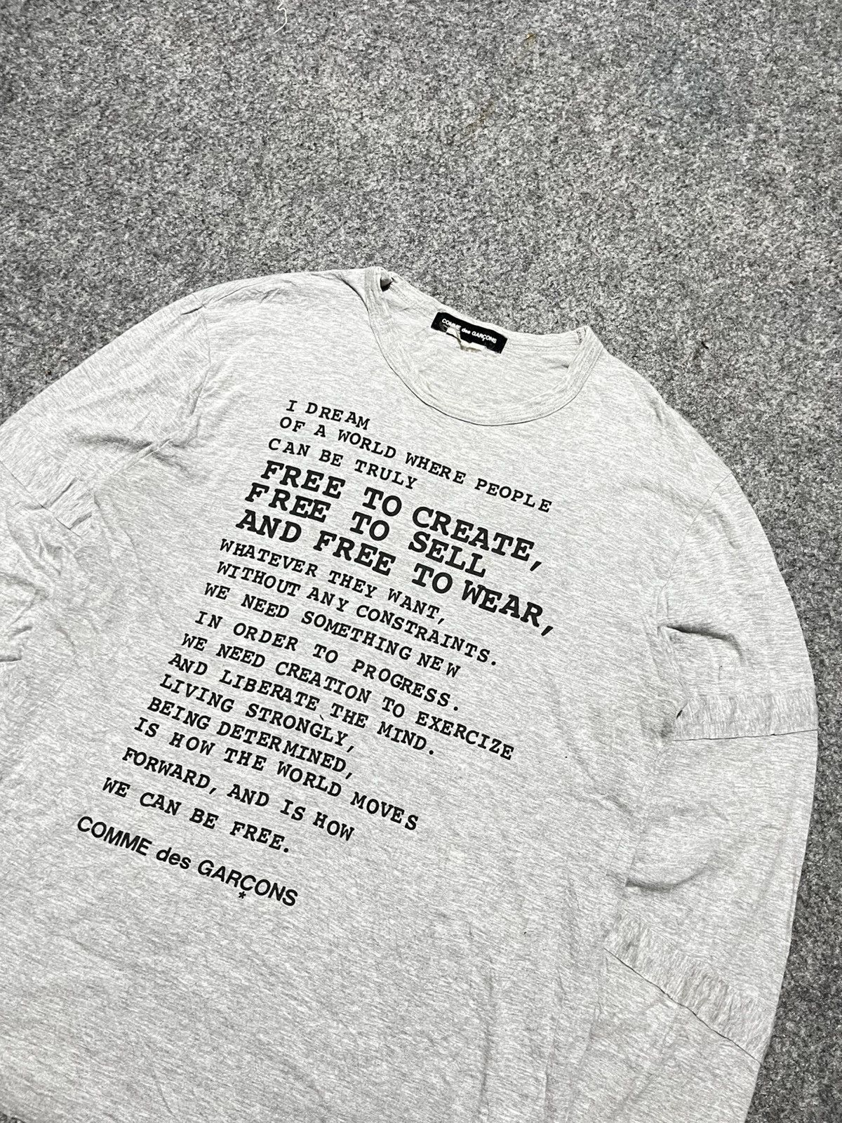 Comme des Garcons Comme des Garcons Longslevee Shirt Size US M / EU 48-50 / 2 - 5 Thumbnail