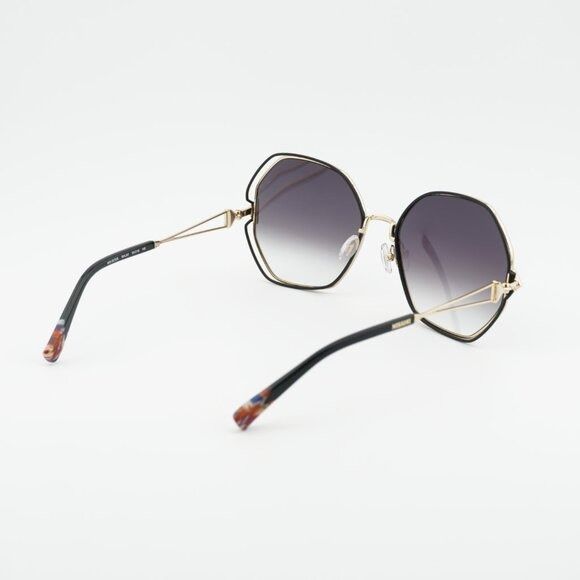 Missoni Missoni MIS 0075/S 0RHL 9O Sunglasses Gold/Black Geometric Size ONE SIZE - 2 Thumbnail