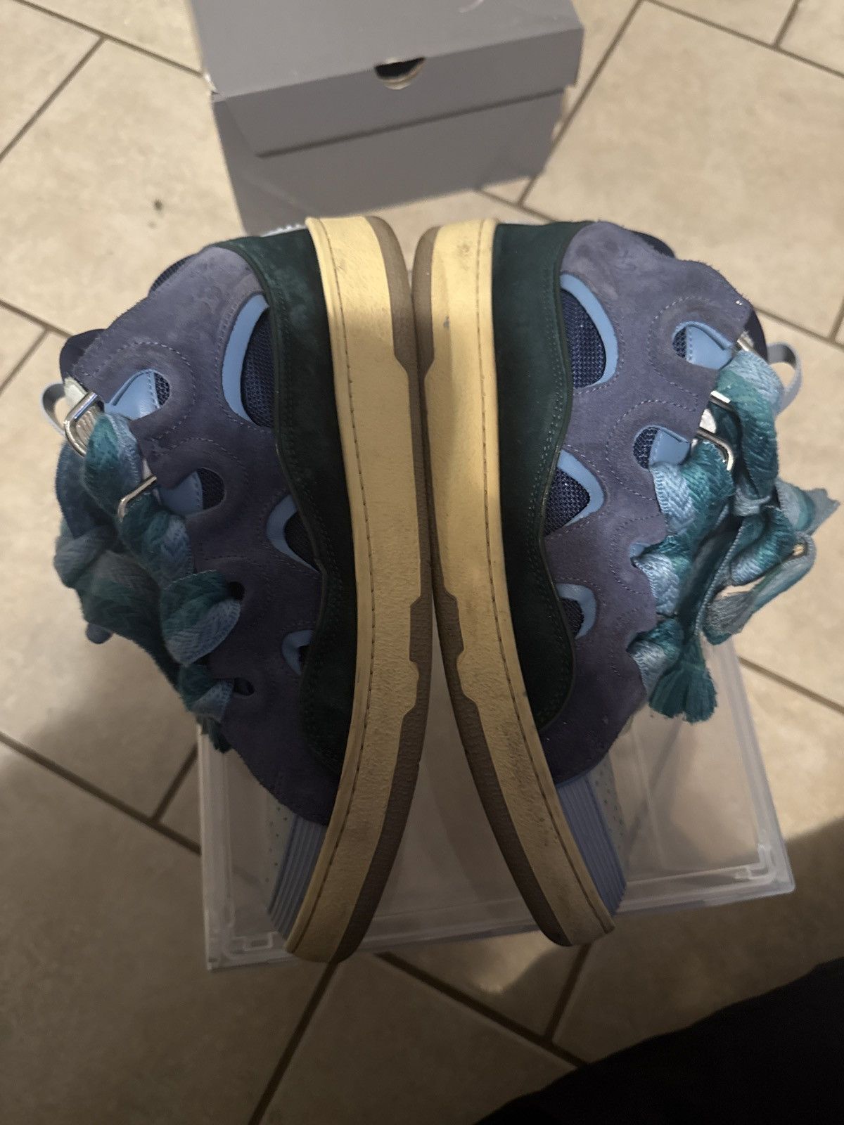 Lanvin Lanvin Curb Sneakers Size US 13 / EU 46 - 4 Thumbnail