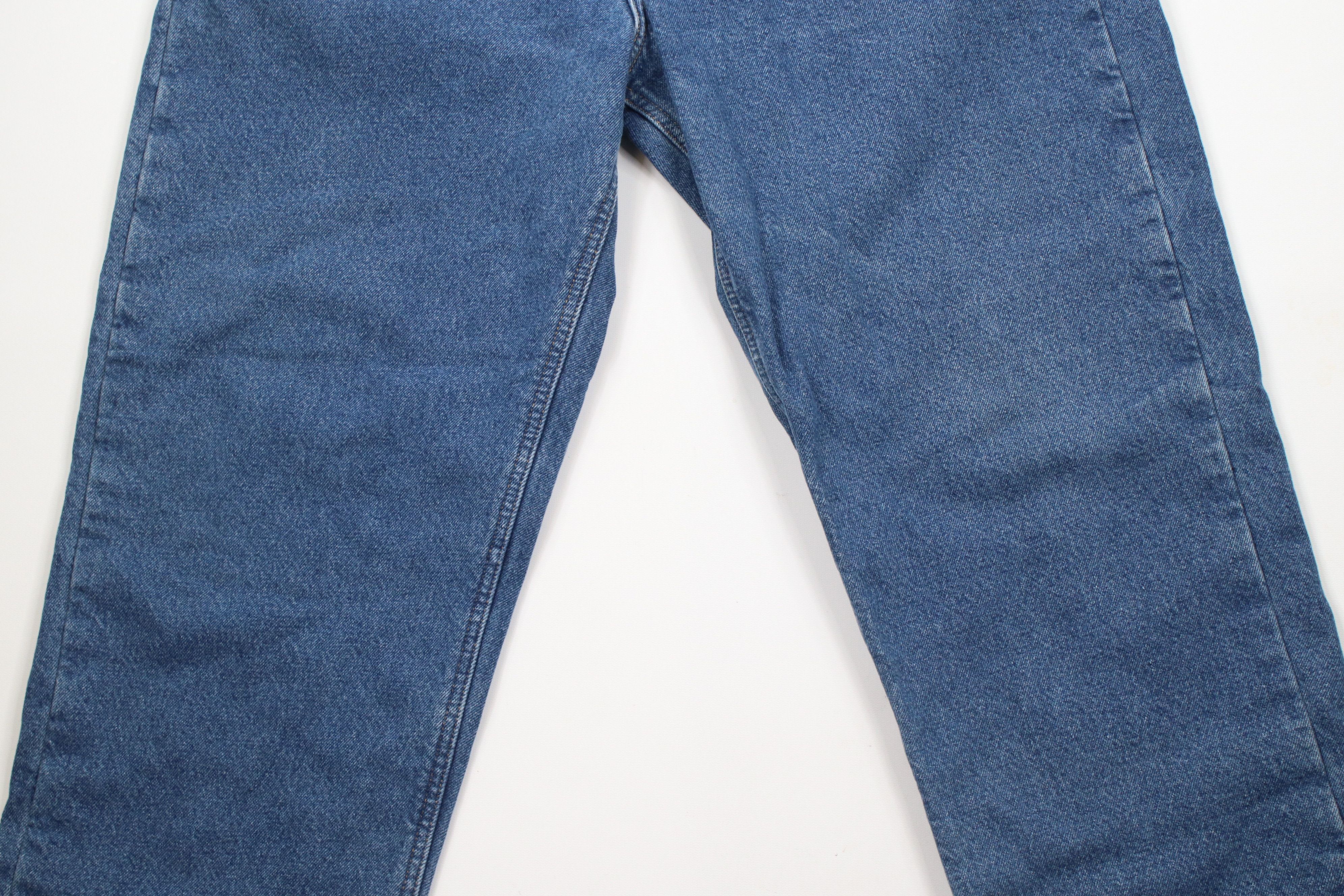 Carhartt × Vintage Vintage Carhartt Heavyweight Flannel Lined Relaxed Fit Jeans Size US 38 / EU 54 - 4 Thumbnail