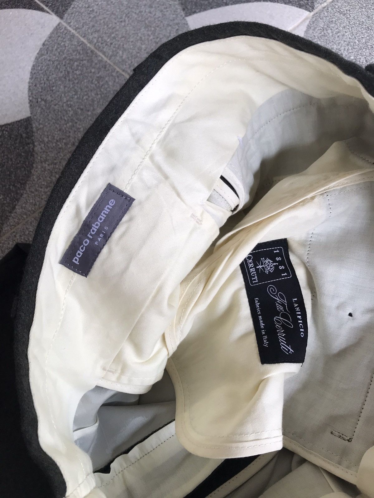 Cerruti 1881 × Designer × Vintage Vintage Cerruti 1881 Paco Rabbane Wool Pants Size US 30 / EU 46 - 8 Thumbnail