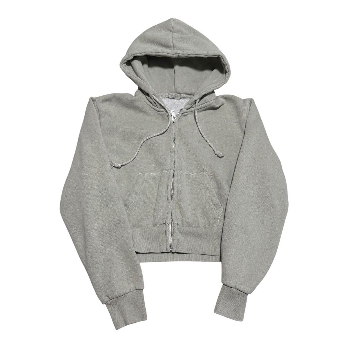 Other John Galt Light Green Stained Cropped Zip Hoodie Women’s XS Size XS / US 0-2 / IT 36-38 - 1 Thumbnail