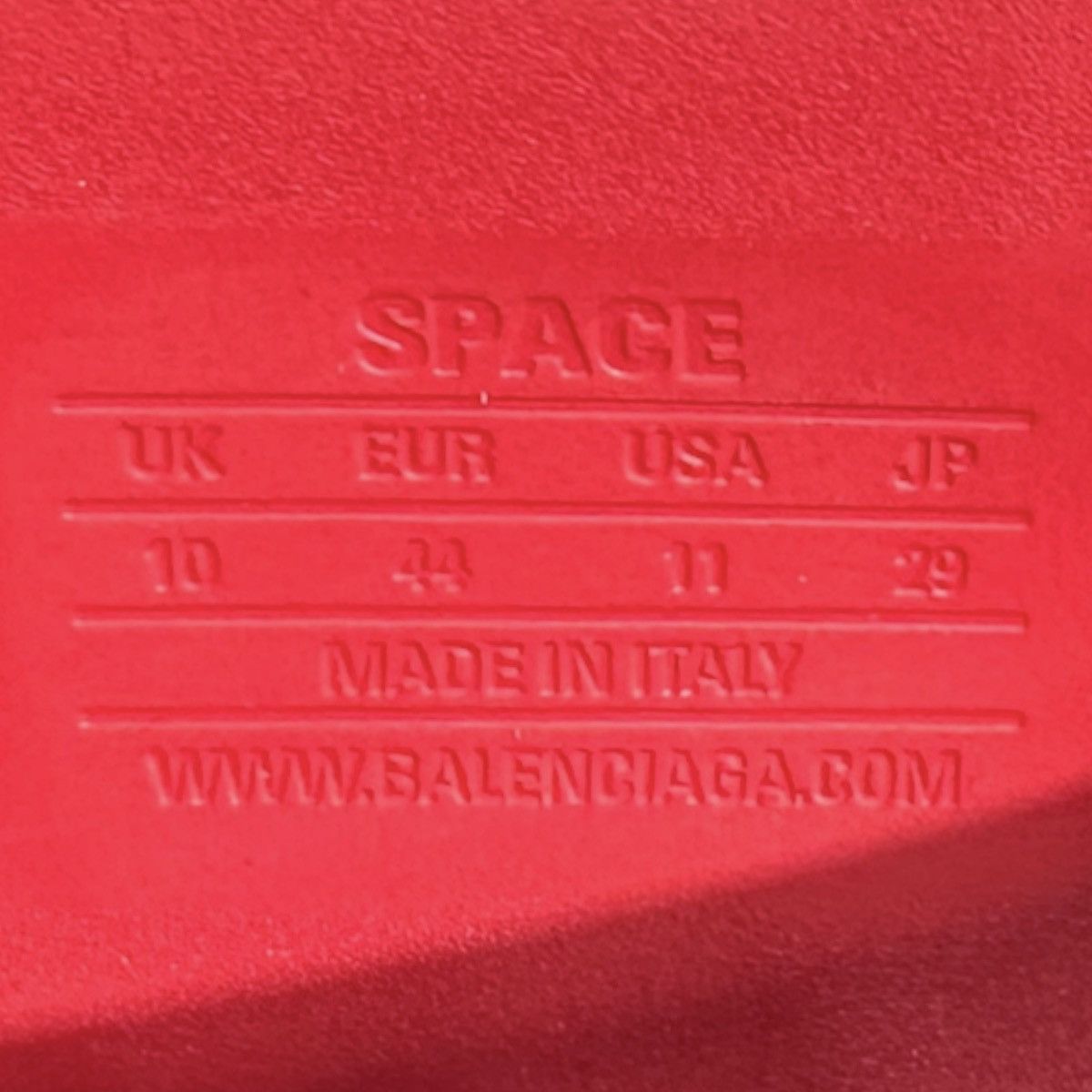 Balenciaga SUMMER 22 SPACE SHOES RED Size US 11 / EU 44 - 9 Thumbnail