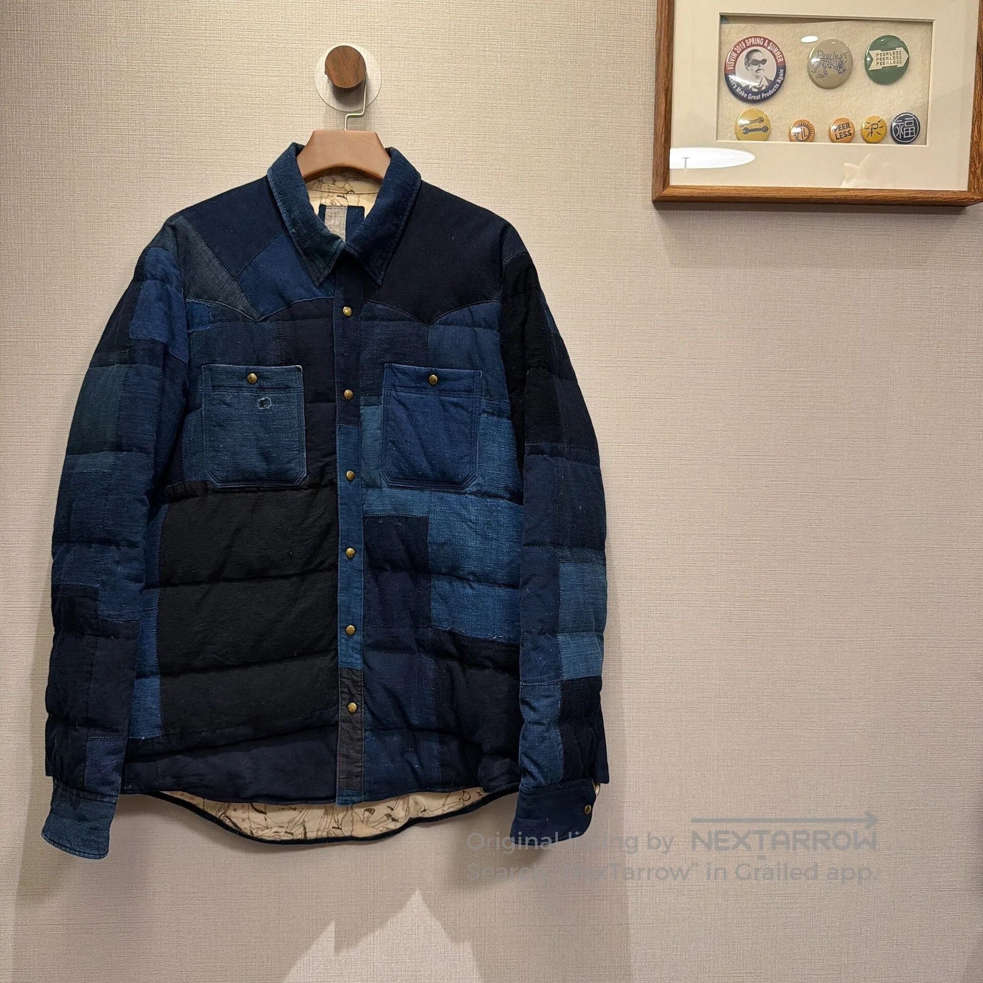 Visvim Kerchief Down Jacket 16SS.