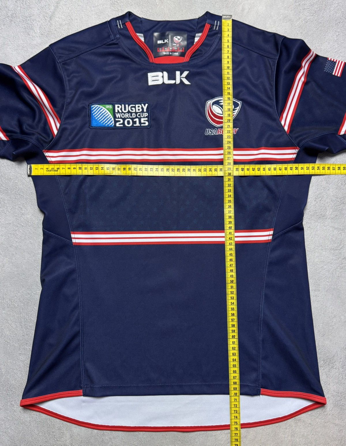 Other USA United States 2015 World Cup Rugby Shirt Jersey BLK Size US M / EU 48-50 / 2 - 15 Thumbnail