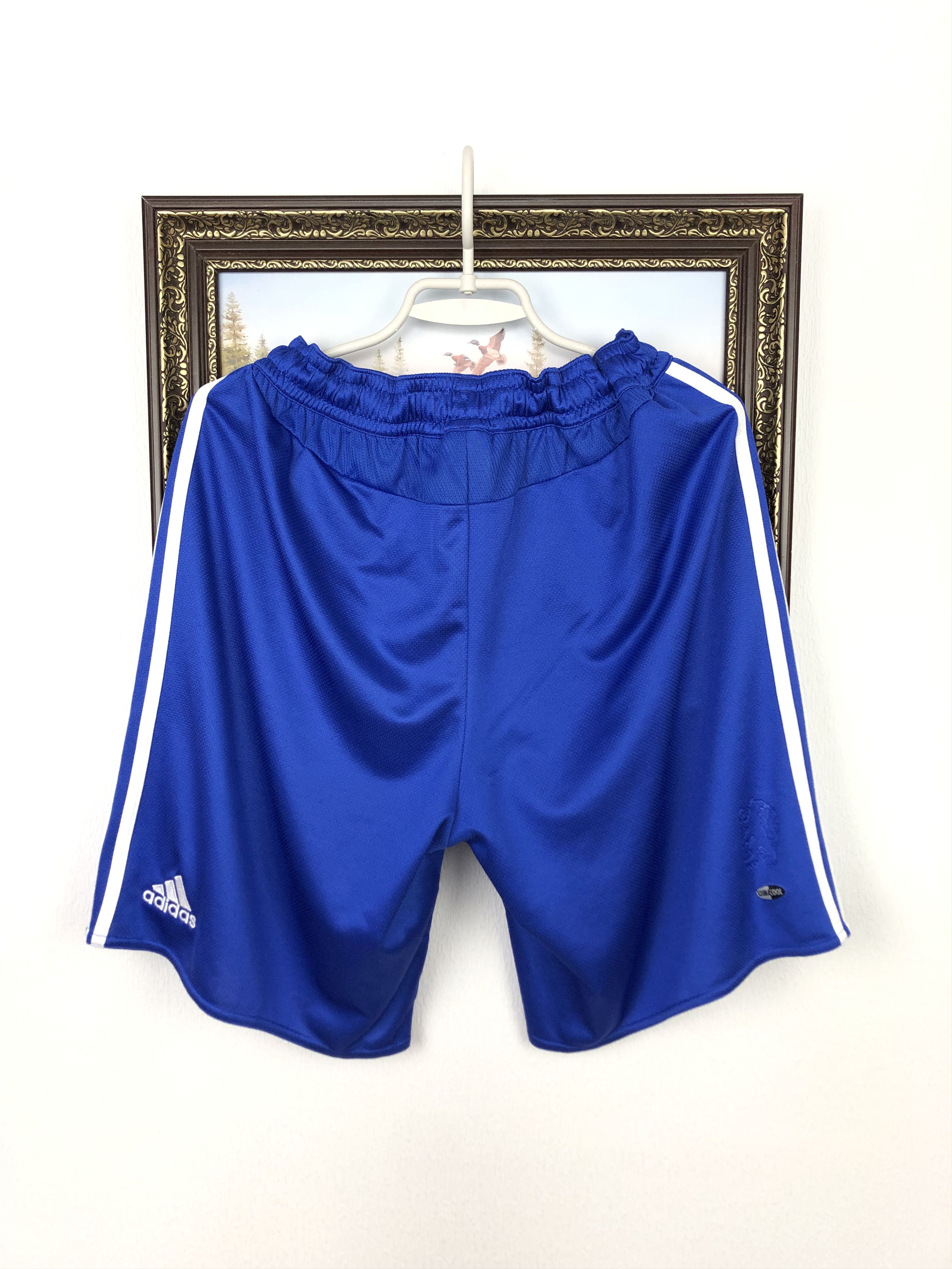 Adidas Vintage Adidas Chelsea Football Shorts Soccer Track L Size US 34 / EU 50 - 10 Thumbnail
