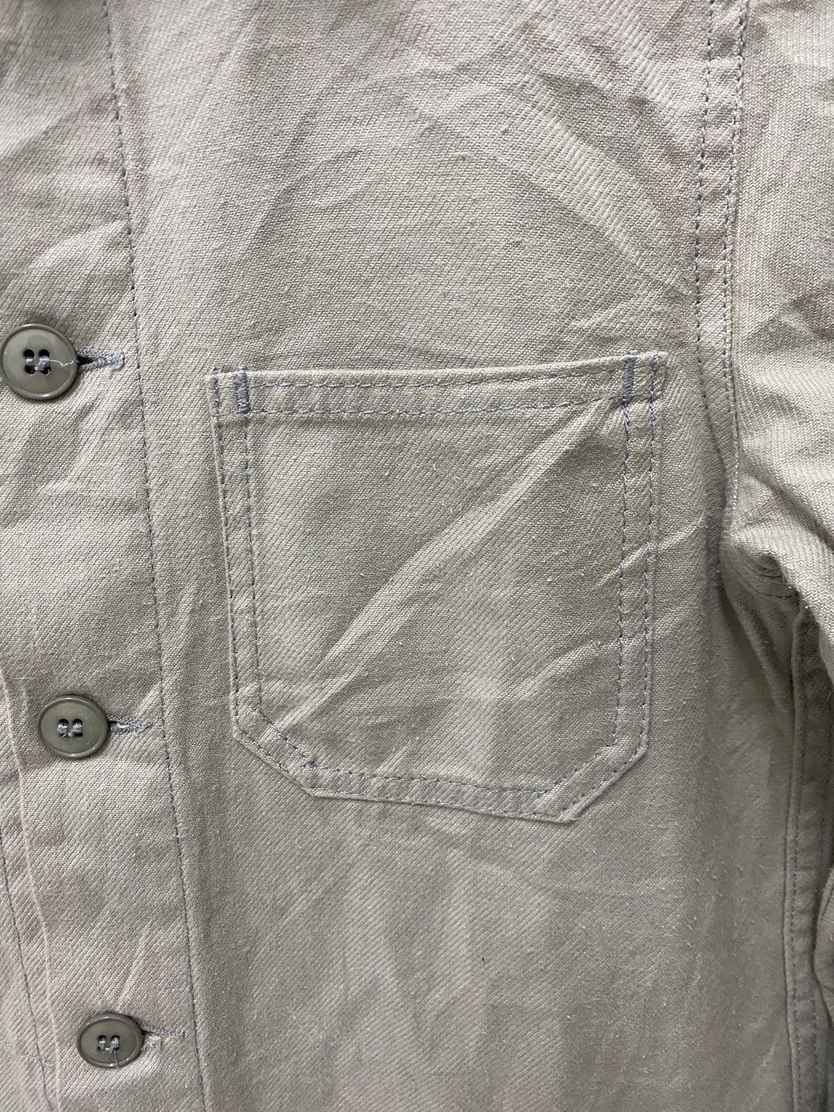 Issey Miyake Zucca Travail Button Chore Jacket Size US S / EU 44-46 / 1 - 5 Thumbnail