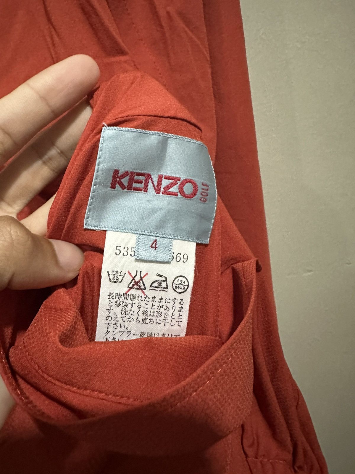 Japanese Brand × Kenzo Kenzo Golf Reversible x Vintage x Hoddie Size US L / EU 52-54 / 3 - 13 Thumbnail