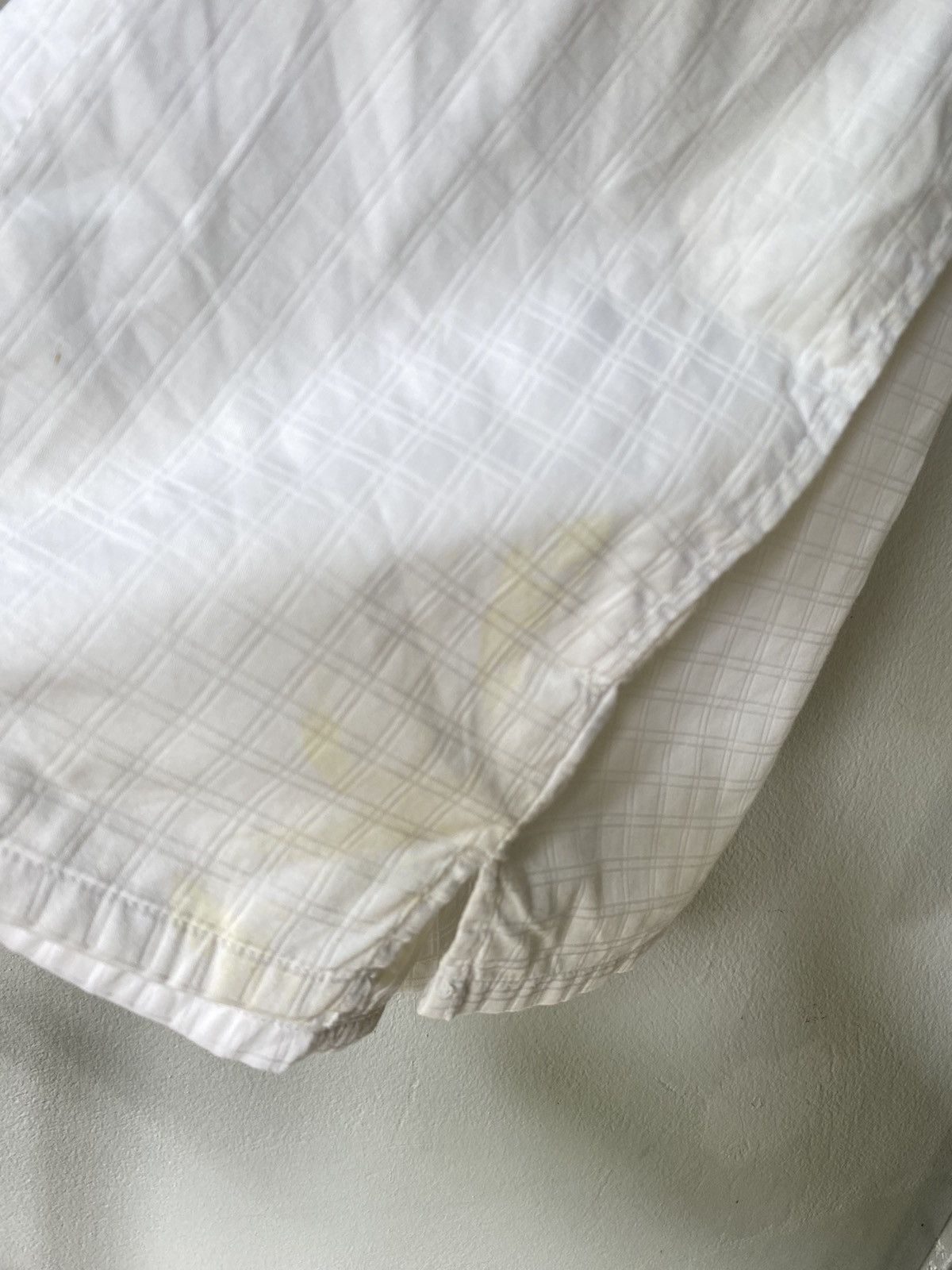 Designer × Japanese Brand ALLIX DESIGN White Checkered Lace-Up Shirt Size US L / EU 52-54 / 3 - 12 Thumbnail