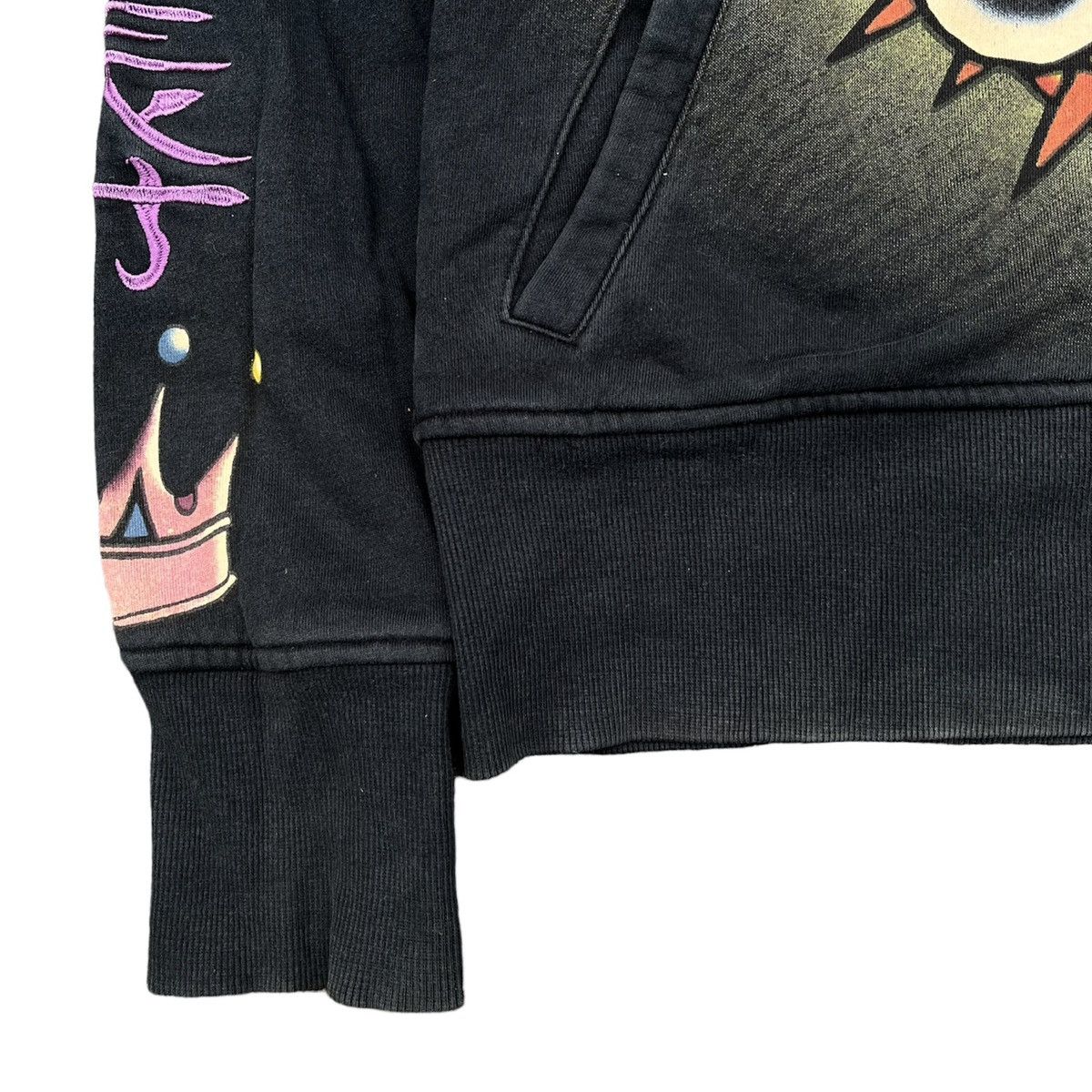 Ed Hardy Vintage Ed Hardy Y2K Full Tattoo Print Zip Hoodie Affliction Size US M / EU 48-50 / 2 - 8 Thumbnail