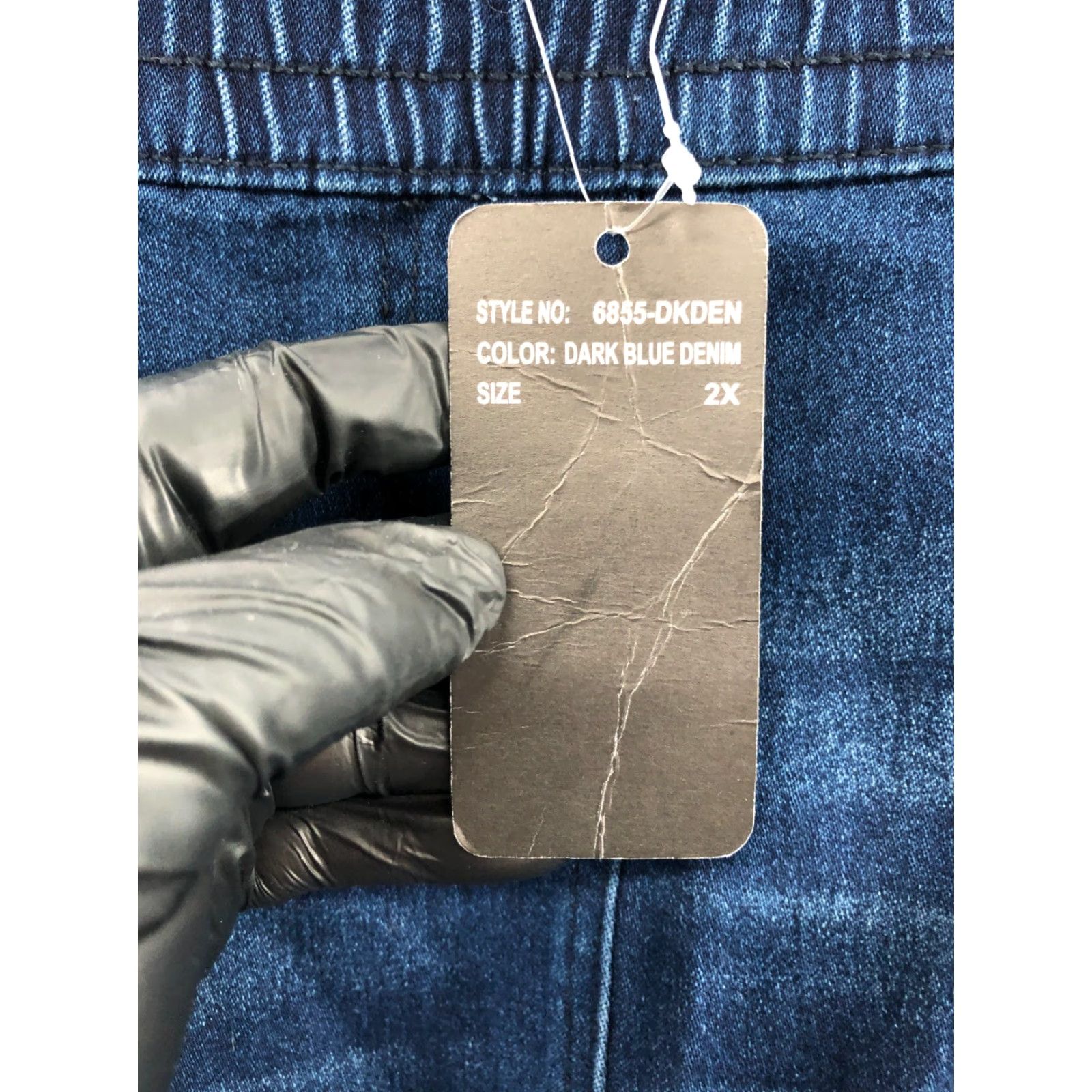 Vintage Just Love Pull On Jeans Womens Plus Size 2X Medium Wash Blue Size 40" / US 18 - 7 Thumbnail