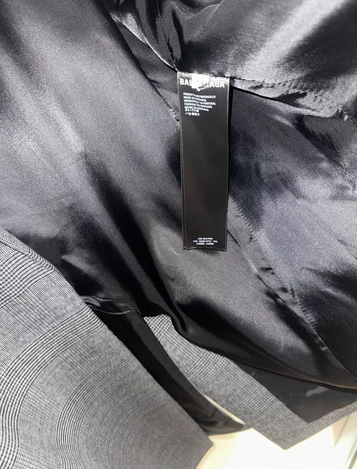 Balenciaga Balenciaga Suspended Shoulder Blazer Size 48R - 10 Thumbnail