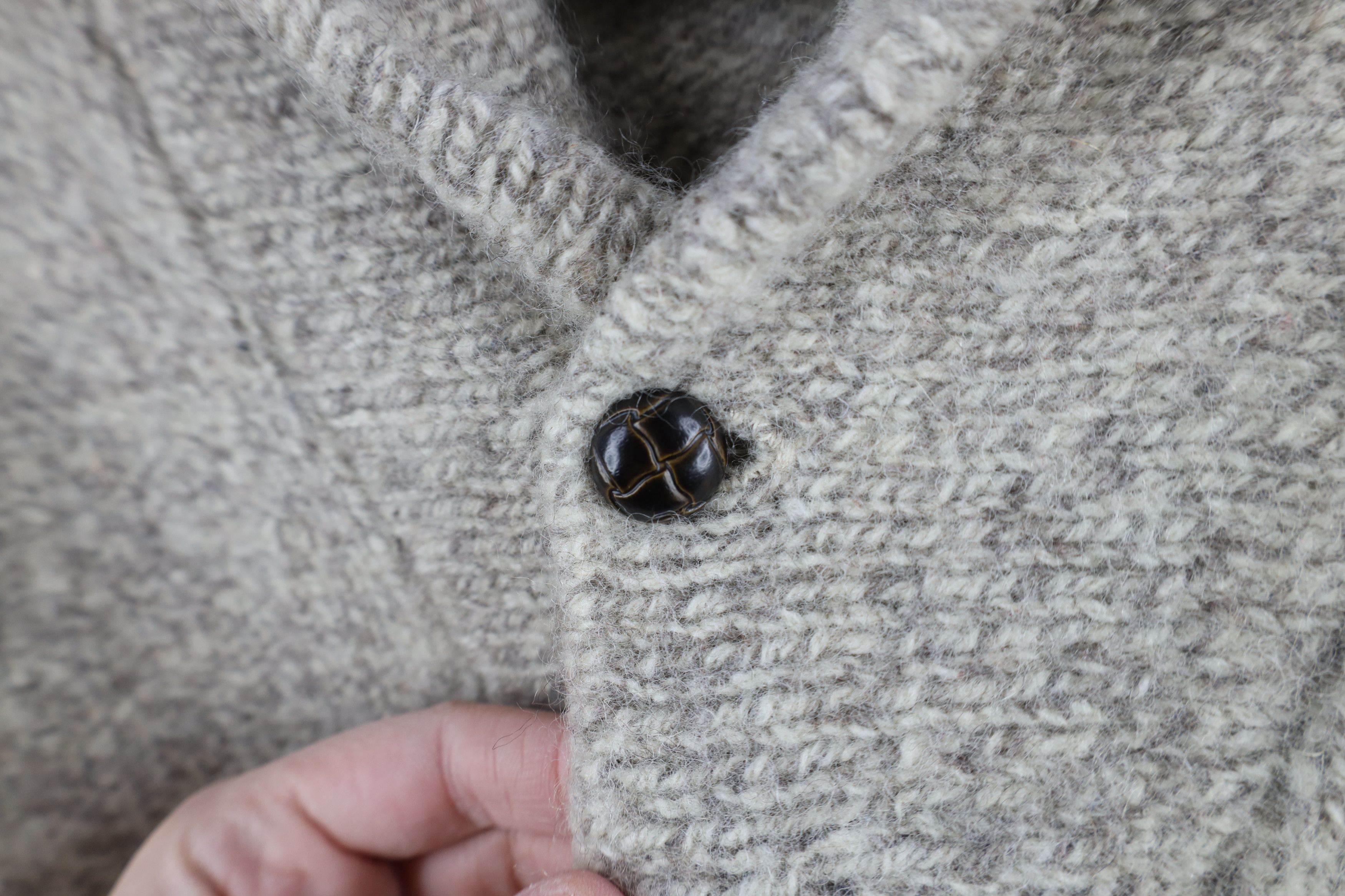 American Eagle Outfitters × Vintage Vintage 90s American Eagle Outfitters Knit Shawl Sweater USA Size US M / EU 48-50 / 2 - 9 Thumbnail