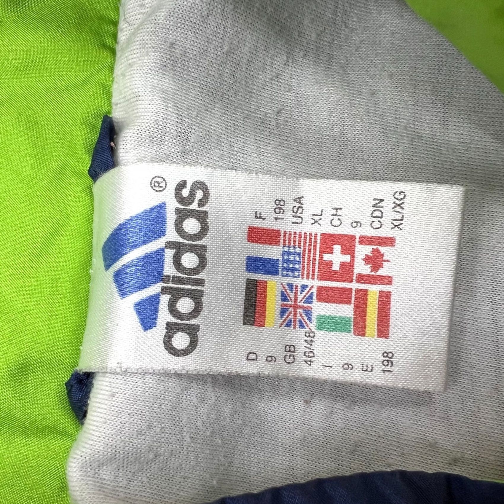 Adidas The reason for this is that search engine can prioritize title containing 'Vintage Adidas Track Top Shiny Nylon Jacket Mens XL Size US XL / EU 56 / 4 - 4 Thumbnail