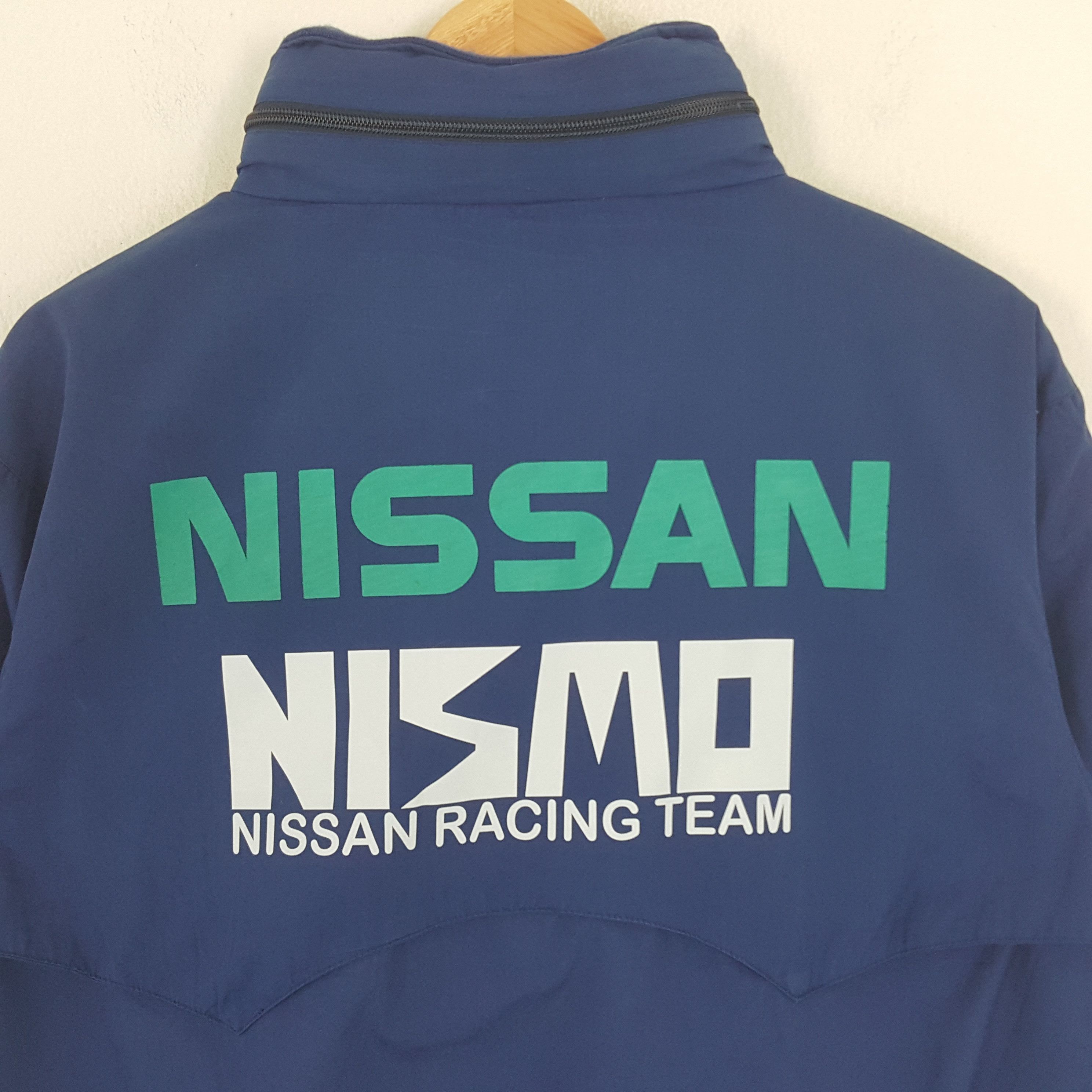 Japanese Brand × Vintage Vintage NISMO Nissan Racing Team Custom Art Bombers Jacket Size US L / EU 52-54 / 3 - 2 Thumbnail