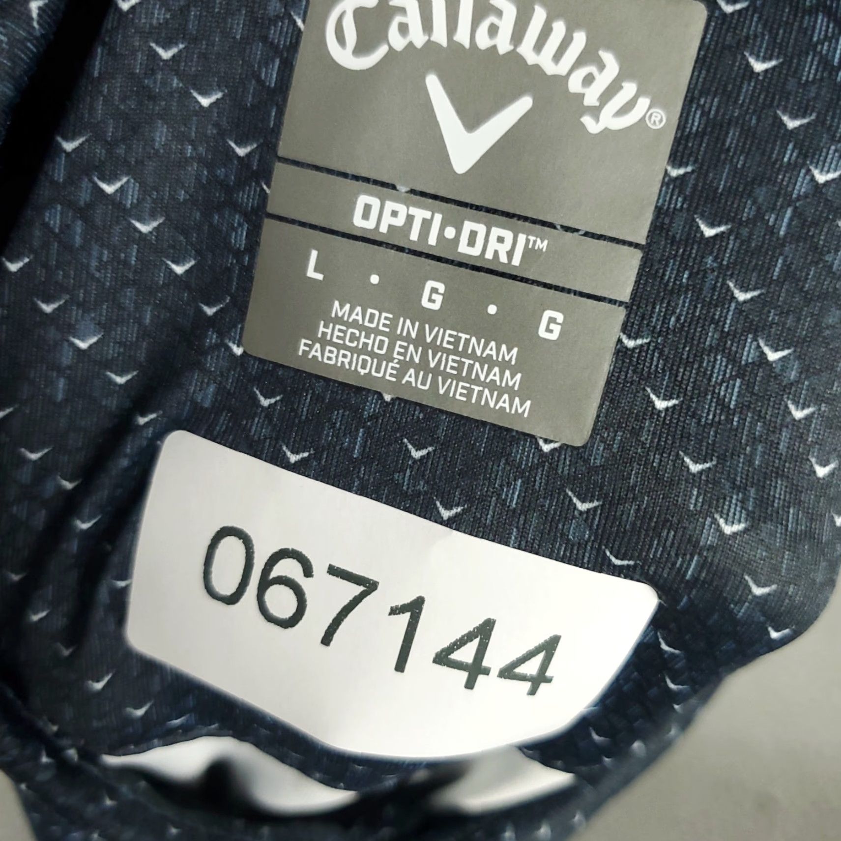 Callaway Callaway Polo Shirt Mens Large Gray Geometric Opti Dri Fit Golf Short Sleeve Size US L / EU 52-54 / 3 - 6 Thumbnail