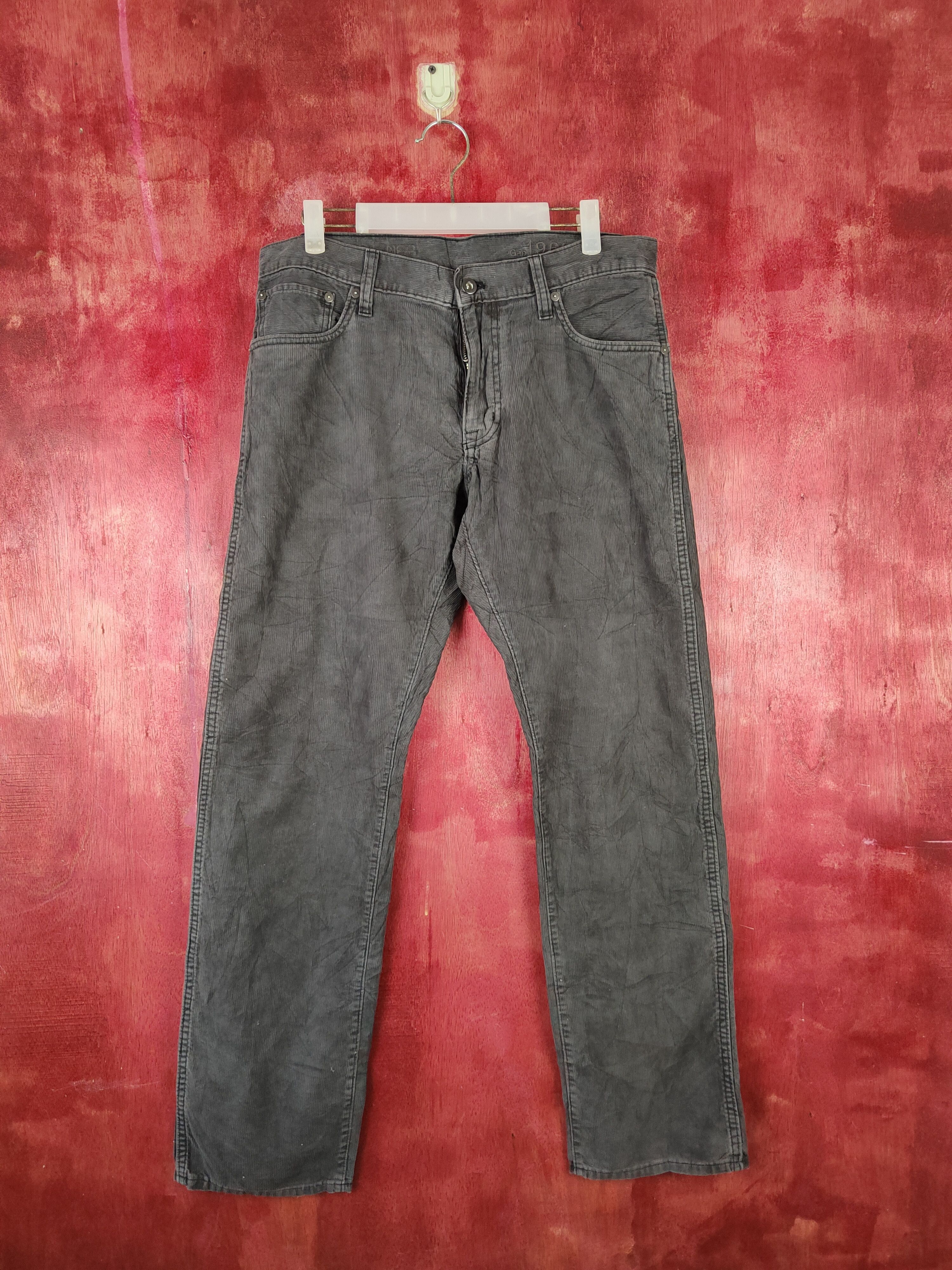 Gap Gap 1969 Dark Purple vintage Corduroy Pants #S1279 Size US 34 / EU 50 - 1 Thumbnail