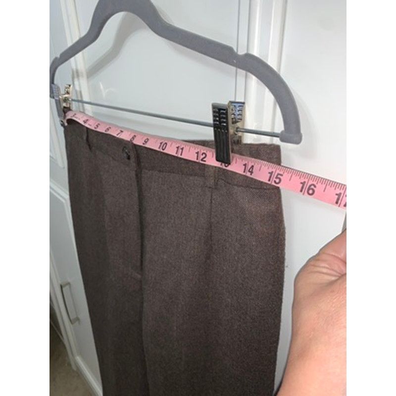 Pendleton Pendleton Women's Dress Pants Size 12 Brown Classic Workwear Size 34" / US 12 / IT 48 - 7 Thumbnail