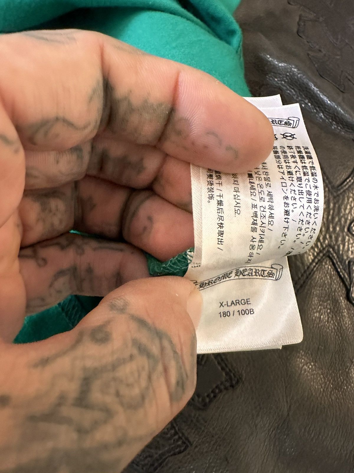 4GSELLER × Chrome Hearts CHROME HEARTS x 4GSELLER GFYS FUCK YOURSELF CROSS SHIRT Size US XL / EU 56 / 4 - 10 Thumbnail