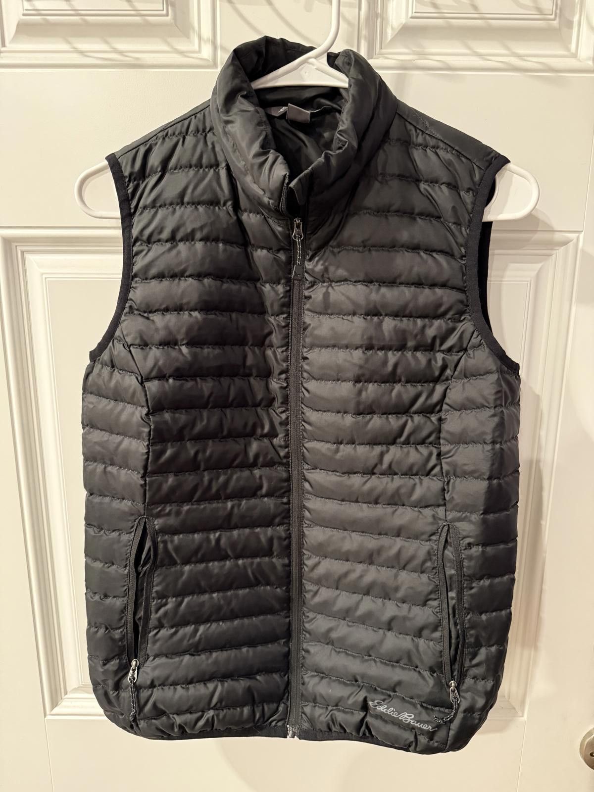 Eddie Bauer Eddie Bauer Womens Puffer EB700 Black Vest Size XS / US 0-2 / IT 36-38 - 1 Thumbnail