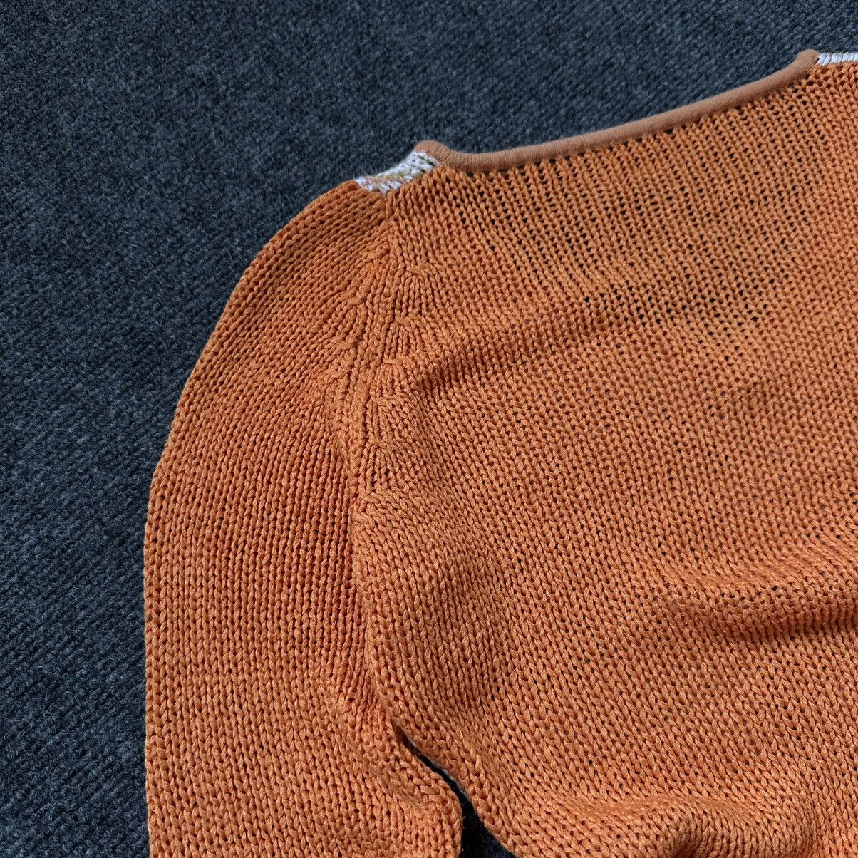 If Six Was Nine VTG Knit V Neck Sweater Long Y2K 00s USA Hype Trend Pop Grun Size S / US 4 / IT 40 - 14 Thumbnail