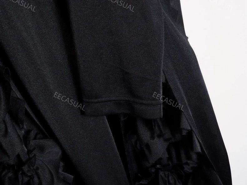 Comme des Garcons Comme Des Garcons Layered ruffled pleated long-sleeved dre Size S / US 4 / IT 40 - 4 Thumbnail