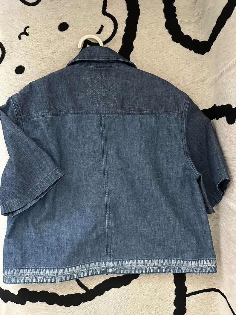 Loewe loewe Embossed denim top 2503-Nextarrow Size US M / EU 48-50 / 2 - 1 Thumbnail