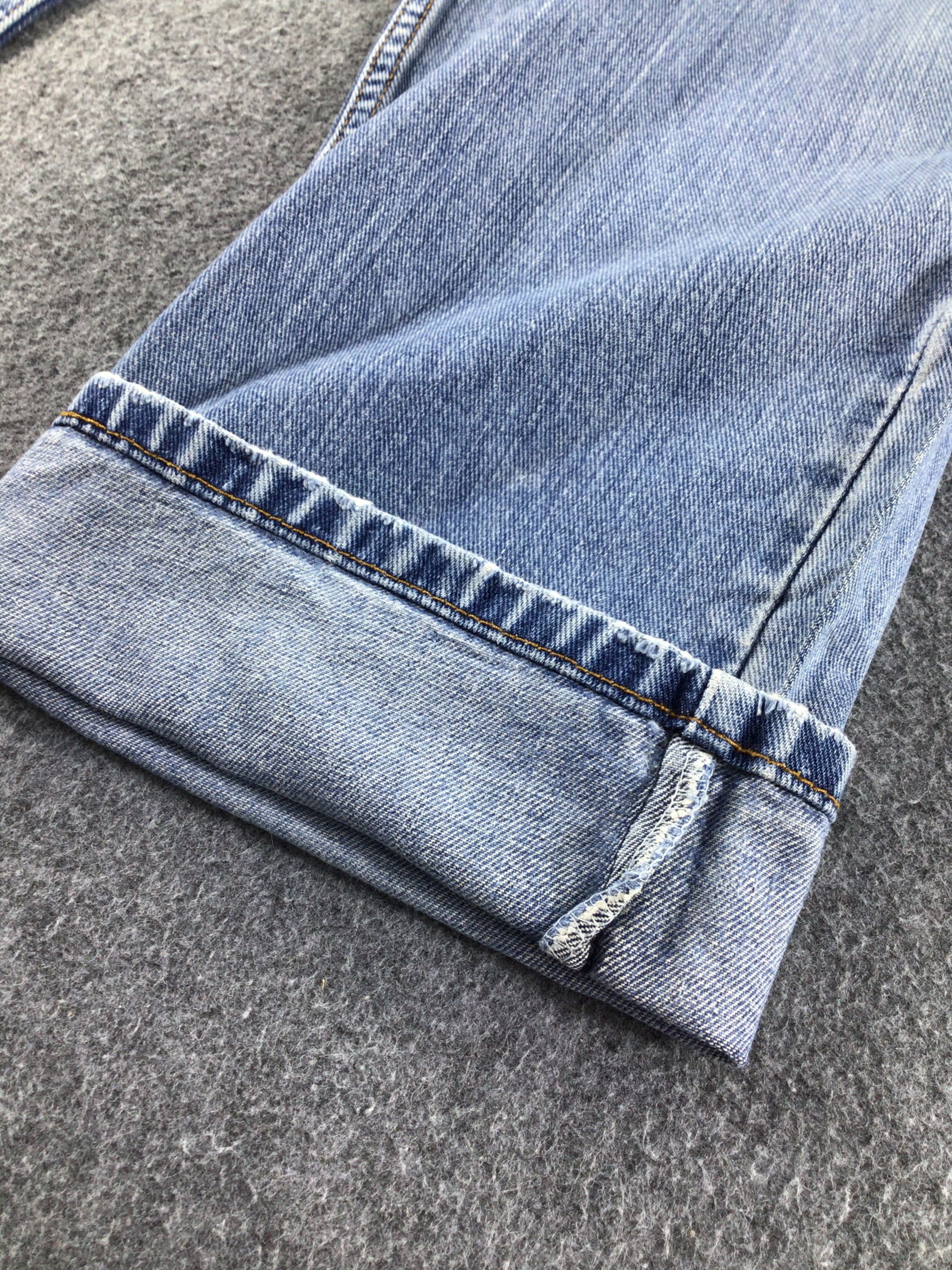 Levi's Vintage Levis 505 Jeans Faded Blue Denim -J467 Size US 36 / EU 52 - 7 Thumbnail