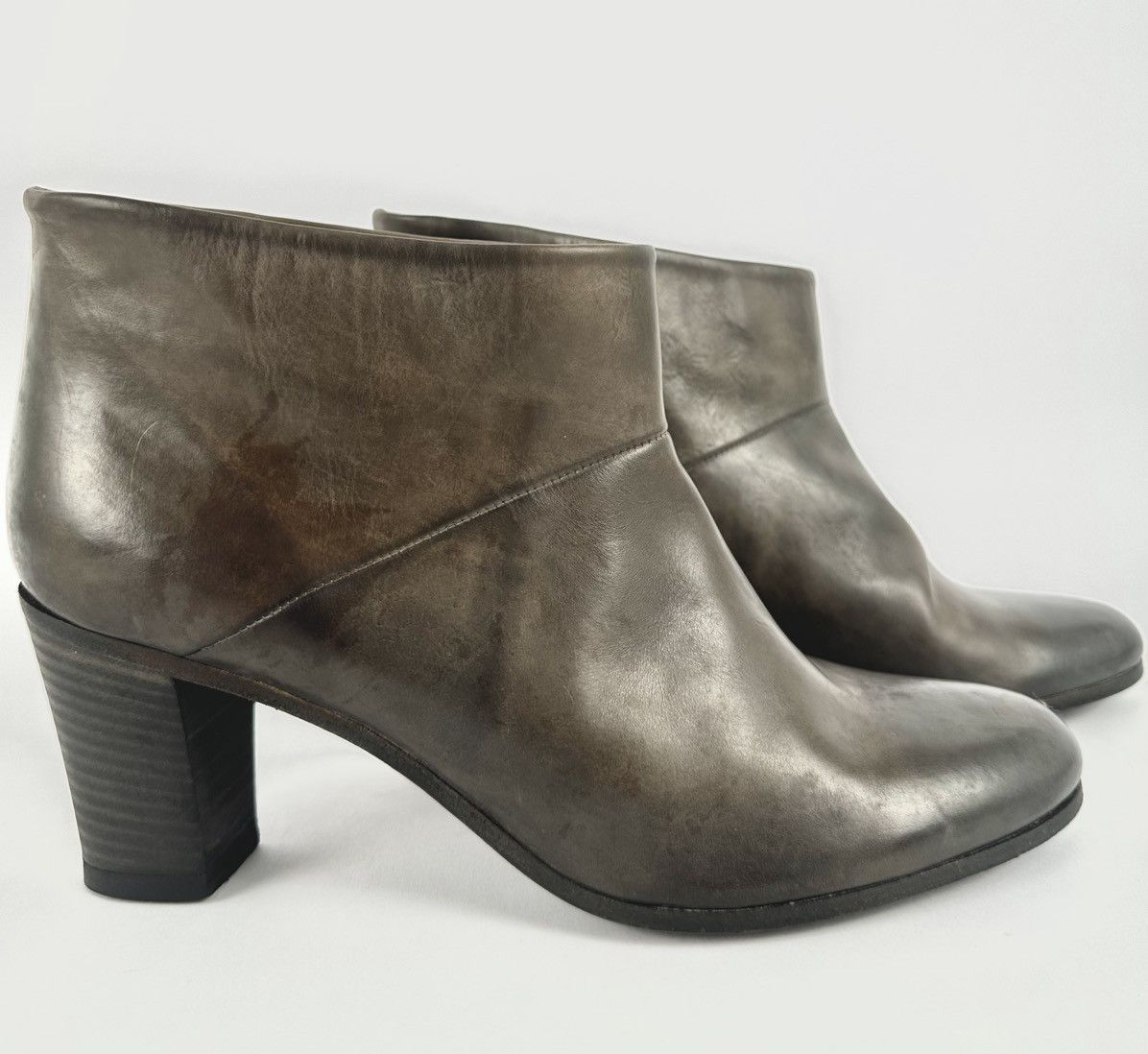 Maison Margiela Maison Margiela - Line 22 - Ankle Leather Boots Size US 7 / IT 37 - 8 Thumbnail