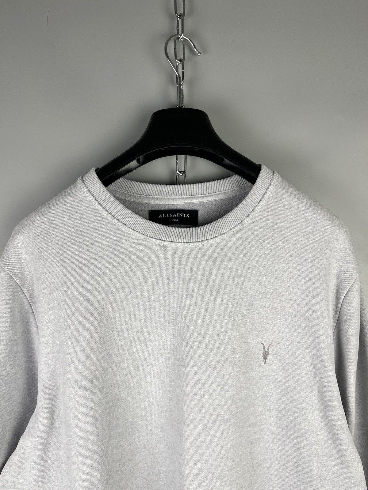 Allsaints Allsaints Cotton Casual Sweatshirt Jumper Size US L / EU 52-54 / 3 - 3 Thumbnail