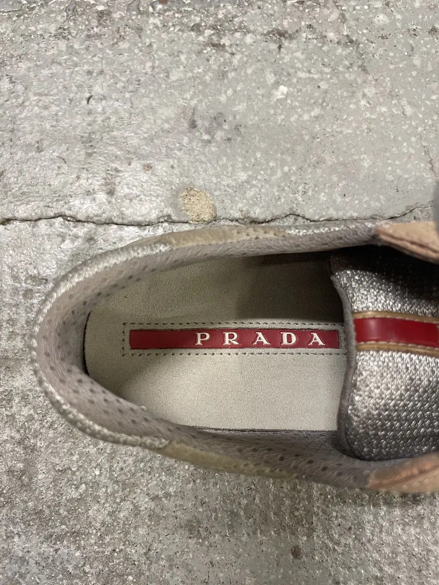 Prada Prada Americas Cup Pale Pink Low Sneakers Size US 6.5 / IT 36.5 - 10 Thumbnail